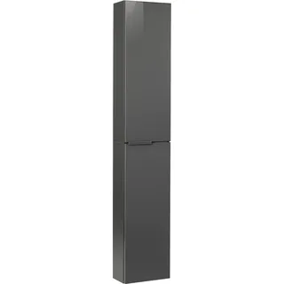 Fackelmann Bad-Hochschrank Luna Anthrazit matt 30,5 cm