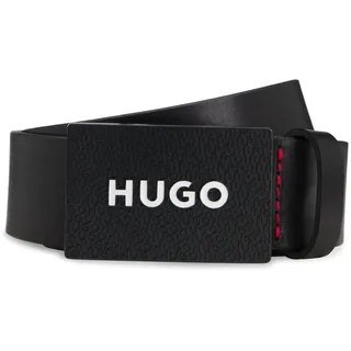 Hugo Gürtel Leder schwarz 105