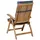 60 x 61 x 109 cm anthrazit 4 St. inkl. 4 x Auflagen kobalt