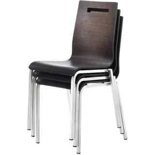 Mayer Sitzmöbel Stapelstuhl myLIFE wenge
