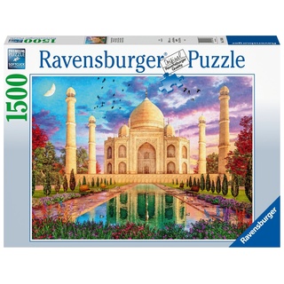 Ravensburger Puzzle Ravensburger Puzzle 17438 Bezauberndes Taj Mahal - 1500 Teile..., 1500 Puzzleteile