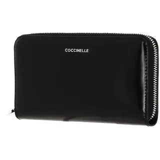 Coccinelle Tassel Zip Around Wallet Damen Geldbörse schwarz