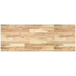 vidaXL Waschtischplatte Unbehandelt 140x50x2 cm Massivholz Akazie