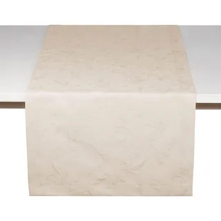Pichler Tischwäsche Scala Tischläufer 50x150 cm | ivory - beige