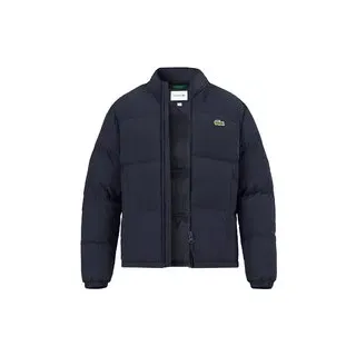 LACOSTE Herren Jacke blau Mikrofaser unifarben, blau, Herbst/Winter 2025/2026