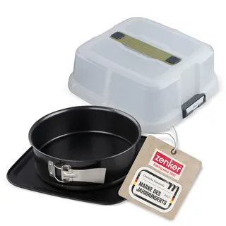 Zenker Click & Go Springform in Schwarz 30 x 11,5 x 30 cm