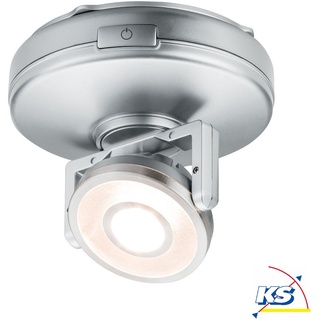 Paulmann LED Batterie-Unterbauleuchte ROTATE, 1 Spot, dreh- und schwenkbar, 3000K, 3x 1.5V (AAA), anthrazit, dimmbar PAUL-70637