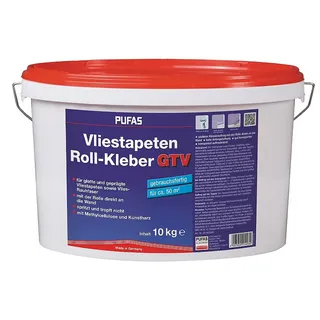 Pufas Vliestapeten Roll-Kleber gebrauchsfertig 10,000 L