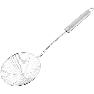 Fackelmann Abseihlöffel 35 cm Edelstahl Silber