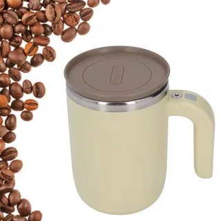 Wiederaufladbarer Selbstrührender Becher, Automatischer Magnetischer Elektrischer Rührer, Kaffeetasse, Elektrischer Selbstmischender Becher mit Eingebauter Batterie für Kaffee, Heiße Schokolade, Milch