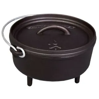 Feuertopf CAMP CHEF Classic 8 inch SDO8 Gusseisen Dutch Oven Füße 1,9 Liter