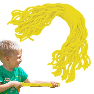 Virtcooy Fidget Nudeln, Ramen-Nudelspielzeug für Kinder, kreative Regenbogen-Saitennudeln aus TPR zum Entspannen und Entlasten