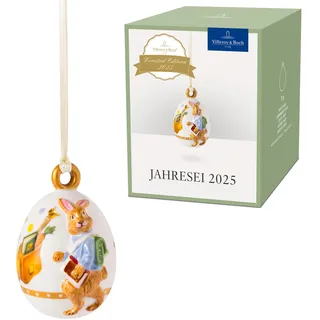 Villeroy & Boch – Annual Easter Edition Jahresei 2025 Bunt, Ornament Ostern zum Aufhängen, Ostern Deko Geschenk, Osterei, Osteredeko, Oster Dekoration, Limitiertes Sammlerstück, Premium Porzellan