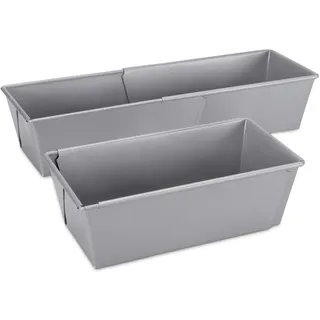Städter Kastenform ca. 20-35 x 10,5 x 7 cm Silber ausziehbar