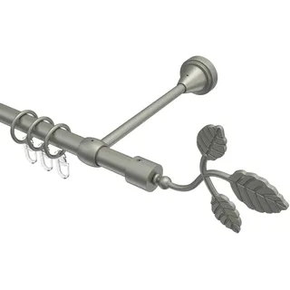 GARDINENSTANGE Primus Alessia 180 cm, 1-läufig, 16 mm Ø Chrom matt