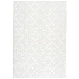 Kayoom Kurzflorteppich Monroe I  (Weiß, 230 x 160 cm, 100 % Polyester)