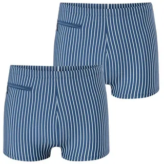 SCHIESSER Boxer-Badehose Ocean Swim Blau 8