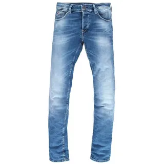 GARCIA JEANS 5-Pocket-Jeans GARCIA SAVIO blue vintage used 630.5763 - Motion Denim blau W38 / L34