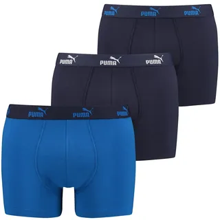 Puma Elements Boxershorts Blue Combo M 3er Pack