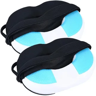 Casativo, Sitzkissen, Set Ergonomischer Gel Sitzring (35 x 45 cm)