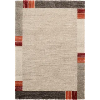 Novel Läufer Palazzo Lobo, Dunkelbraun, Beige, Textil, Graphik, rechteckig, 80x300 cm, in verschiedenen Größen erhältlich, Teppiche & Böden, Teppiche, Teppichläufer