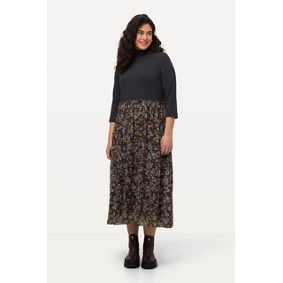 Ulla Popken Jerseykleid in asphalt | Gr.: 54-56