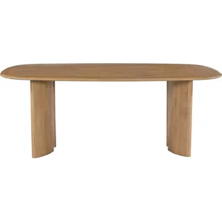 Esstisch für 8 Personen aus Mangoholz – Natur – ISLARA - Bronze