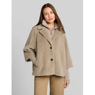 Tom Tailor Cosy Cape Jacke Soft Taupe Grey M