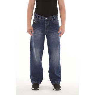 PICALDI Jeans Weite Jeans Zicco 474 Baggy Fit, Straight Leg, Gerader lässiger Schnitt blau
