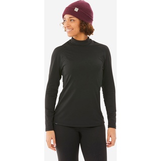 Skiunterwäsche Funktionsshirt Damen - BL 500 schwarz, schwarz, XL