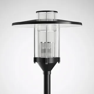 Trilux LED-Mastaufsatzleuchte Aluminium 69,0 cm 1 Stück schwarz