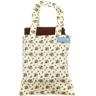 Ringelsuse Picknickdecke Campingdecke Picknick Decke Braune Lilie mit Tragetasche 102 x 132 cm 100% Baumwolle Fair-Trade