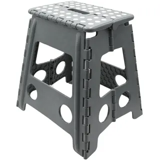 ZOLLNER Klapphocker Kunststoff 29 x 39 x 22 cm Anthrazit
