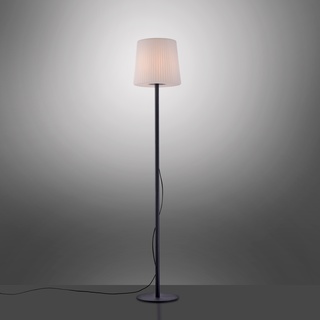 Außen-Stehlampe PAUL NEUHAUS "FALTER" Lampen Gr. 1 flammig, Ø 28 cm, grau (anthrazit) Außenstandleuchten