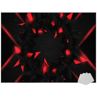 ZAJENKUB Drum Teppich Schlagzeugteppich, Professionelles rutschfeste Schallschutzmatte, Schallschutz Teppich Matte, Elektronisches Schlagzeug Rug 120 x 80 cm