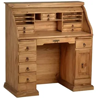 MiaMöbel Mexico Möbel 120x125x58 cm Landhausstil Massivholz Pinie Honig