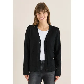 Cecil Cardigan Grobstrick Schwarz XL