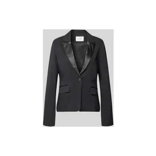 Blazer mit Reverskragen Modell 'Cecile', Black, 38