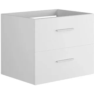 vente-unique Waschbeckenunterschrank hängend 60 x 47 cm Weiß