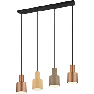 Trio Agudo 4-flg. 60 cm rund Metall mehrfarbig