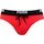 Badehose PUMA SWIM MEN LOGO SWIM BRIEF Rot M