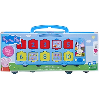 Hasbro Peppa Pig Peppas Zahlenspaß-Bus Mehrfarbig Mehrfarbig