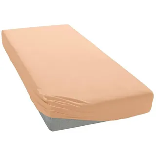 Estella Spannbettlaken Zwirnjersey 6900 90 x 200 - 120 x 220 cm sahara