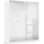 Drehtürenschrank Reflect 181 x 210 x 54 Weiß