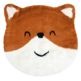 Kinderteppich ROUX, 63 x 63 cm, Fuchs-Motiv