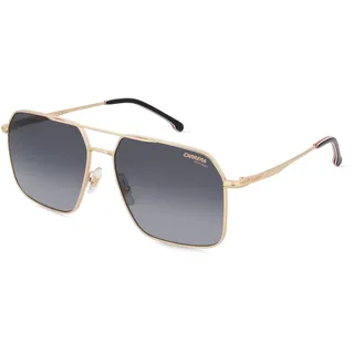 Carrera 333/S Herren-Sonnenbrille Vollrand Quadratisch Metall-Gestell, gold