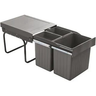 WESCO® Trio Bin, 33 Liter, anthrazit