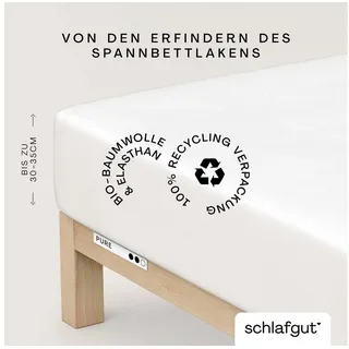 Baumwolle 90 x 190 - 100 x 220 cm full white