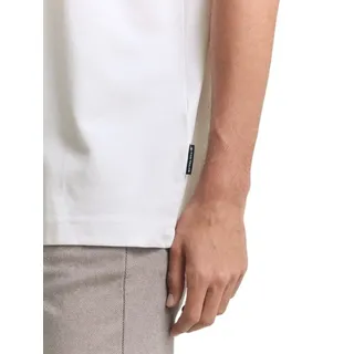 Tom Tailor T-Shirt Piqué weiß L