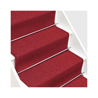 Floordirekt Treppenteppich Sylt 23083 Rot Rechteckig 800 mm x 500 mm